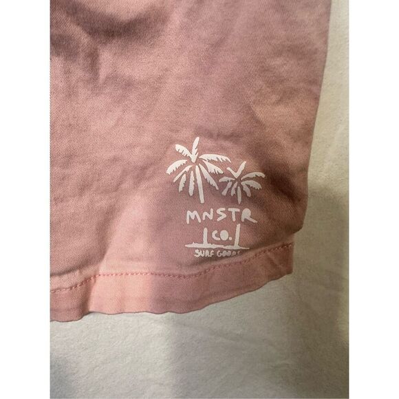 Munster Boys Kids Sikke Short Light Pink Comfy Drawstring size 12 - Picture 2 of 7